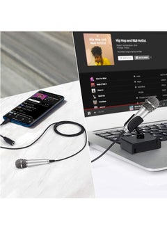 LENND Mini Portable Vocal/Instrument Microphone For Mobile phone laptop Notebook Apple iPhone Sumsung Android With Holder Clip  - Image 4