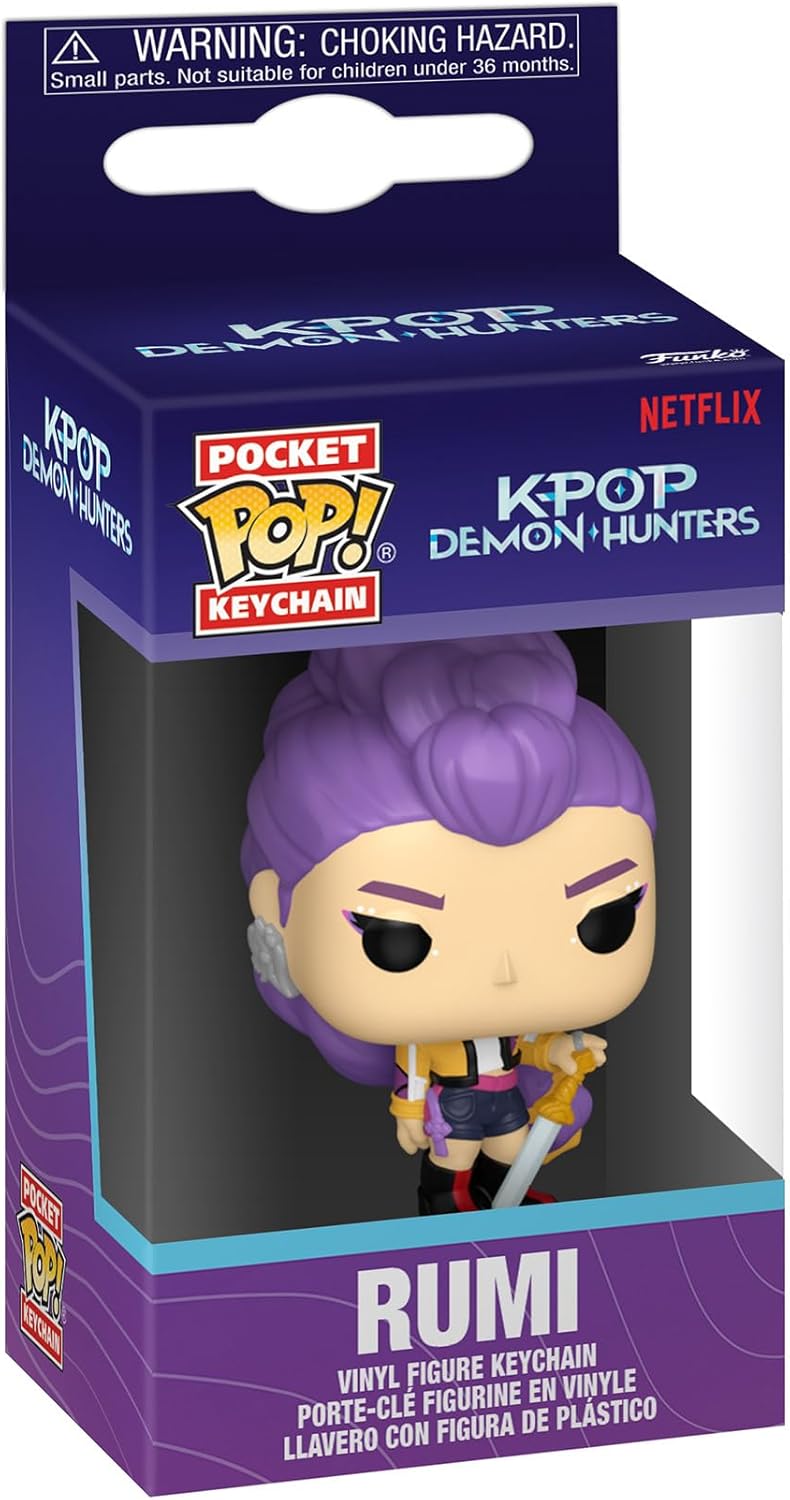 Funko POP! Keychain: Demon Hunters - Rumi - Demon Hunters - Collectable Vinyl Keychain - Gift Idea - Official Merchandise - Toys for Kids & Adults - Image 2