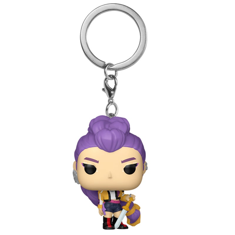 Funko POP! Keychain: Demon Hunters - Rumi - Demon Hunters - Collectable Vinyl Keychain - Gift Idea - Official Merchandise - Toys for Kids & Adults - Image 1