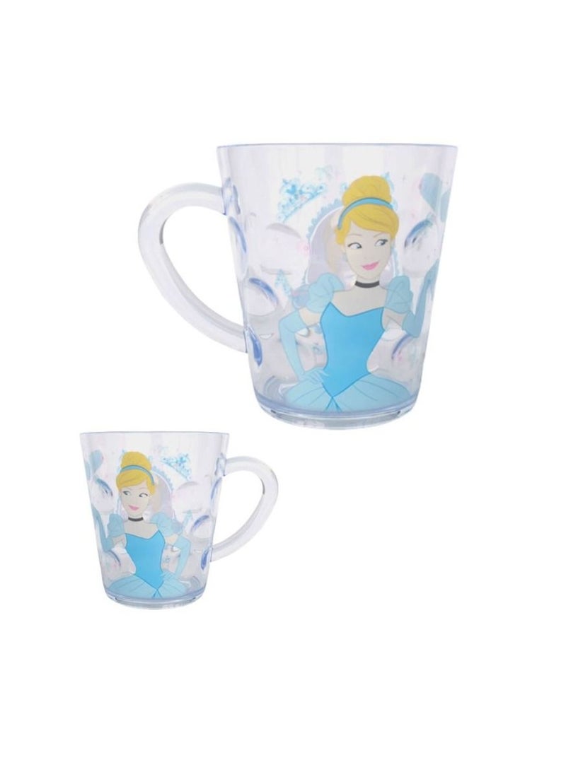 Disney "Cartoon  Character Princess Edition  Children Water Glass/Cup w/ Handle   ( CINDERELLA ) 250ml" - Image 1