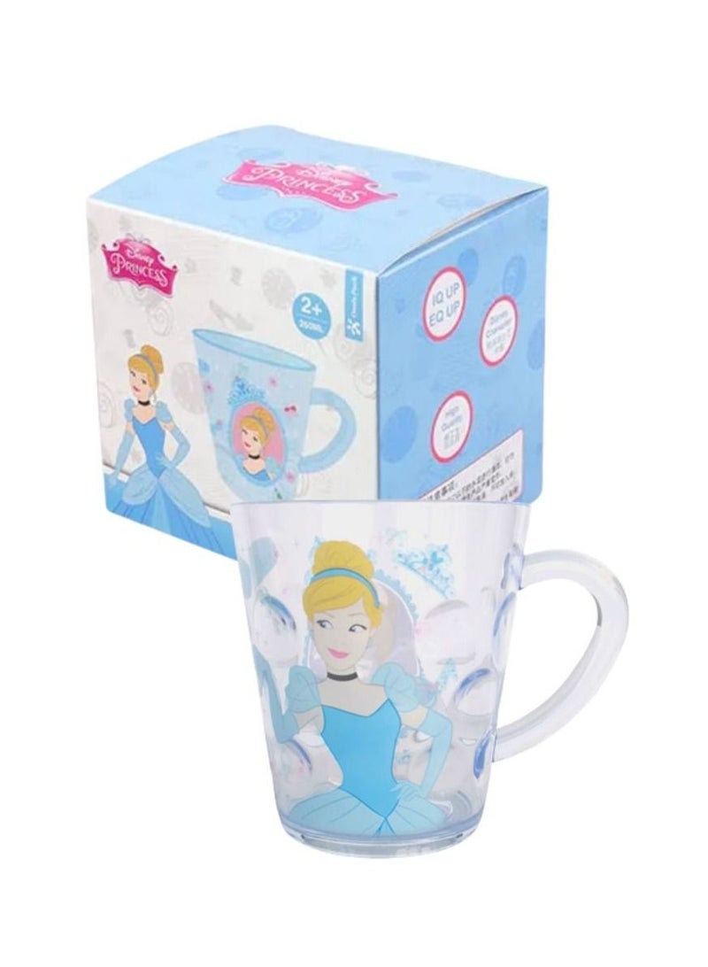 Disney "Cartoon  Character Princess Edition  Children Water Glass/Cup w/ Handle   ( CINDERELLA ) 250ml" - Image 2