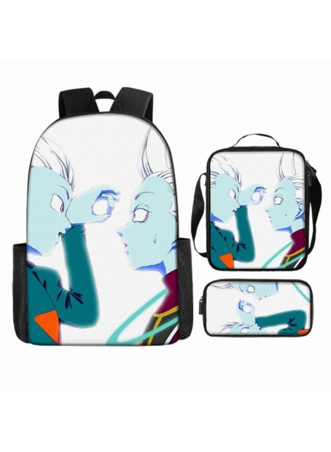general Common universal printed backpack - three-piece backpack combination (available for students, children, friends on outings, mountain climbing, etc.) - 79 - Image 3