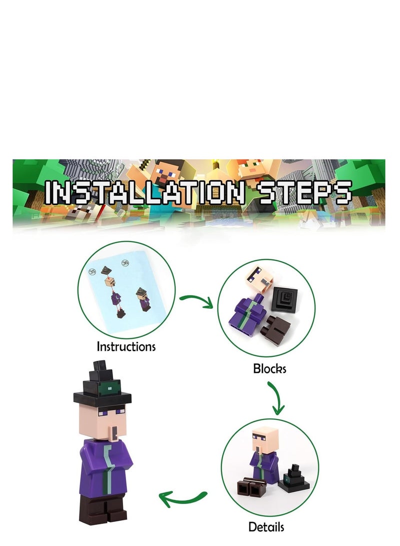 Y&D Action Figures  Toys to Create Explore and Survive  Authentic Pixelated Designs Collectible Gifts for Kids - Image 3