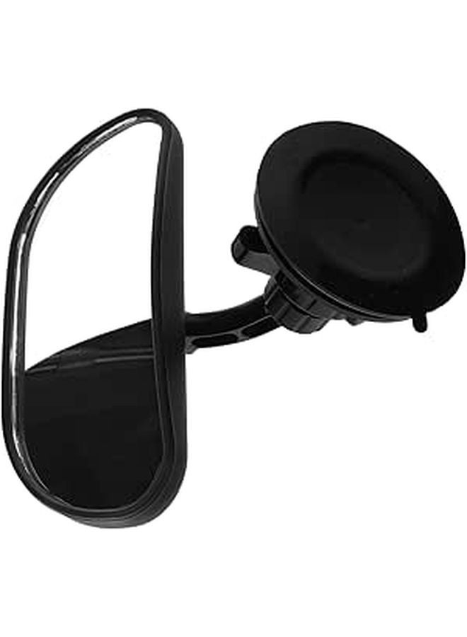 Wide Angle Rear View Mirror For Rear Facing 360 Suction Cup Backseat Travel Driving - Image 1