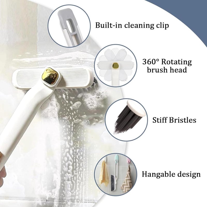 ZTOCOZ Plastic Gap Cleaning Brush 6PCS,Bathroom Gap Cleaning Brush,Clean The Dead Corners of Kitchen Tiles,Multifunctional Window Slots,Multi-Purpose Door Window Track Deep Cleaning Brush(Gap Brush) - Image 5