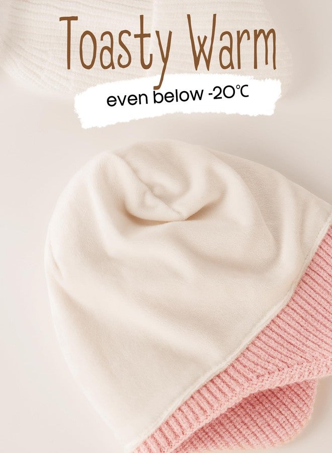 FURTALK Toddler Winter Hat Baby Pom Pom Beanie Boys Girls Kids Knitted Fleece Lined Cap - Image 2