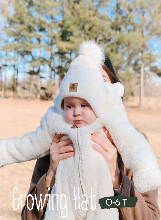 FURTALK Toddler Winter Hat Baby Pom Pom Beanie Boys Girls Kids Knitted Fleece Lined Cap - Image 3