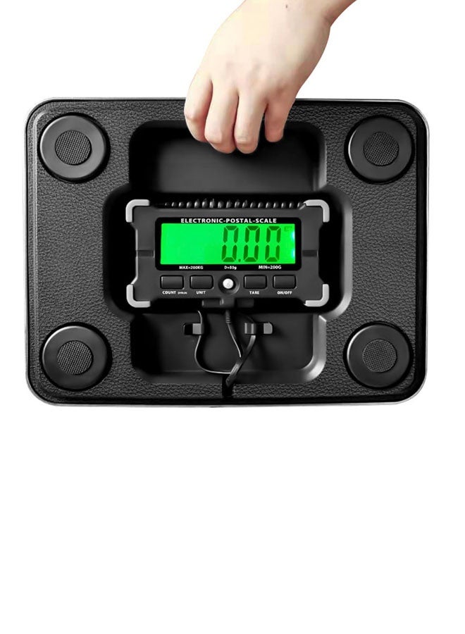 Generic Postal Scale,Laundry Scale,with Durable Stainless Steel Large Platform 0.05kg Precision Integrated with LCD Backlight Display Shipping Scales with Auto off/Data Hold/Tare/Count  - Image 5