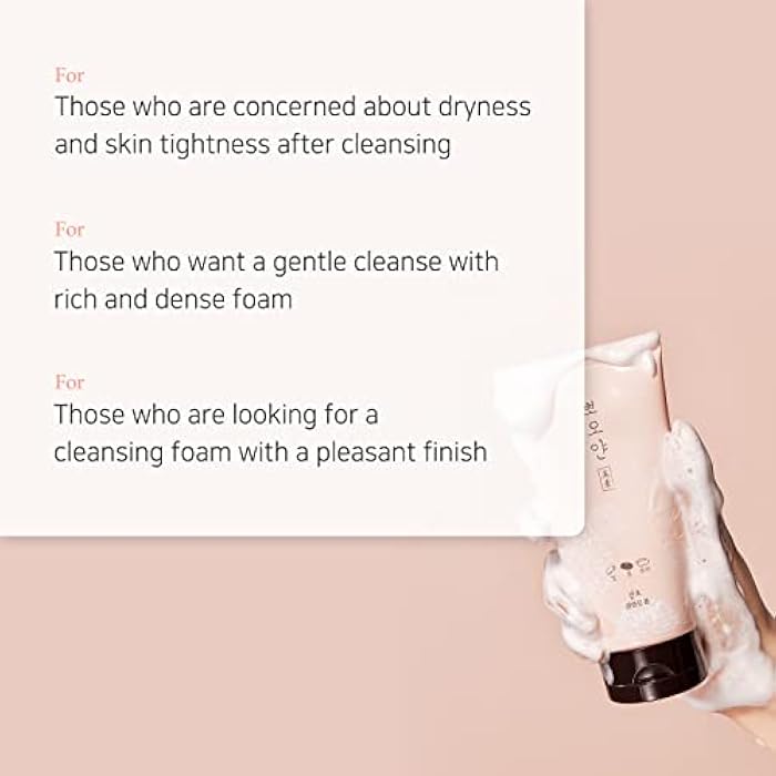 ETUDE PPOYAN Cleansing Foam, Grain Fermentation Complex Rice + Barley + Soybean, Face Wash for Sensitive Skin, Gentle & Nourishing Formula, Microbubble Foam, Korean Skin Care, Beauty (5.07 Fl Oz) - Image 2