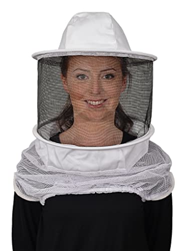 Humble Bee 210 Polycotton Beekeeping Veil with Round Hat - Image 2