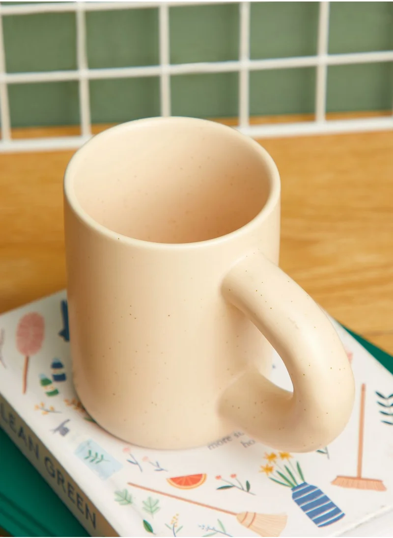 AURORA Cream Large Handle Mug