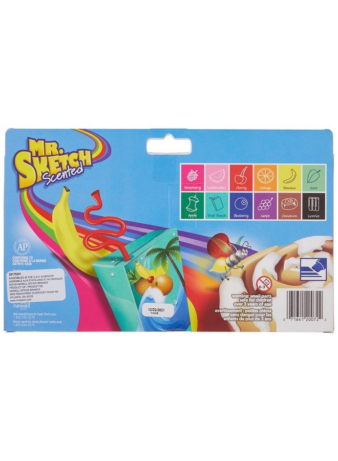 Mr. Sketch Washable Scented Watercolor Markers, Chisel-Tip, Set of 192, Assorted Colors (1924063) - Image 4