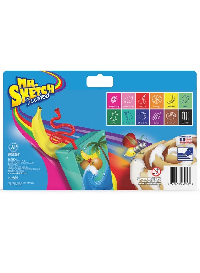 Mr. Sketch Washable Scented Watercolor Markers, Chisel-Tip, Set of 192, Assorted Colors (1924063) - Image 2