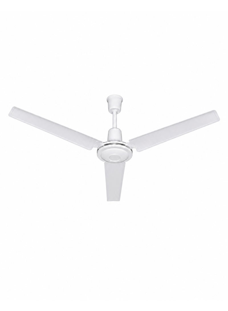 MODI 60W Ceiling Fan 56 Inch, 3 Blade White Ceiling Mounted Fan, Wide Air Circulation, Low Noise Performance, Energy Efficient Fan for Bedroom Living Room Office Home Use - Image 4