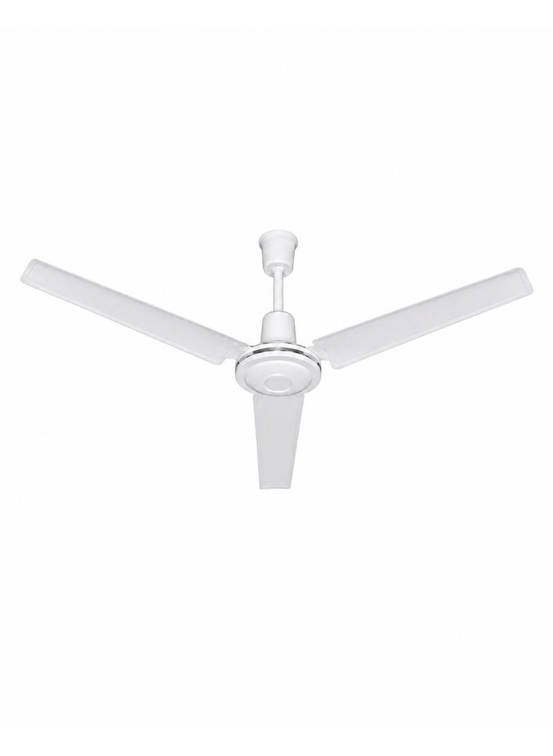 MODI 60W Ceiling Fan 56 Inch, 3 Blade White Ceiling Mounted Fan, Wide Air Circulation, Low Noise Performance, Energy Efficient Fan for Bedroom Living Room Office Home Use - Image 4