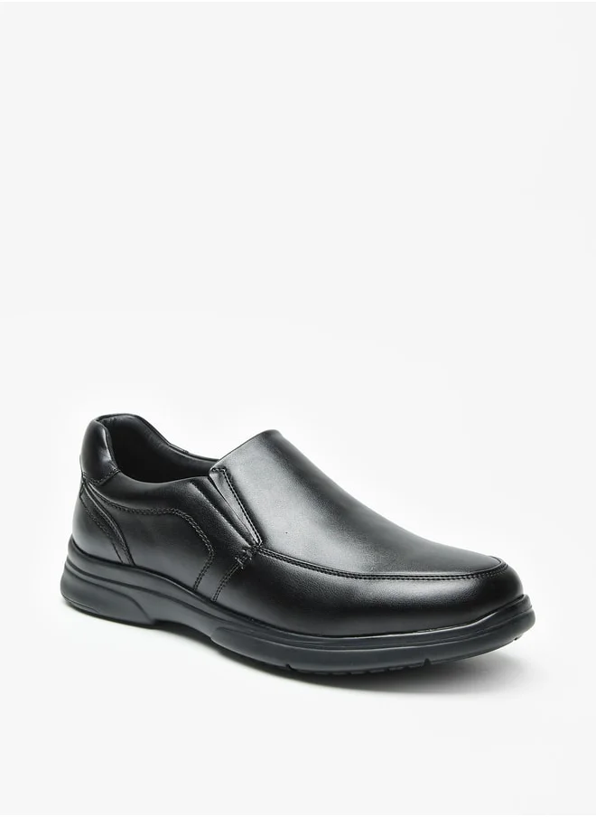 ال بي ال من شو اكسبرس Men's Solid Slip-On Loafers