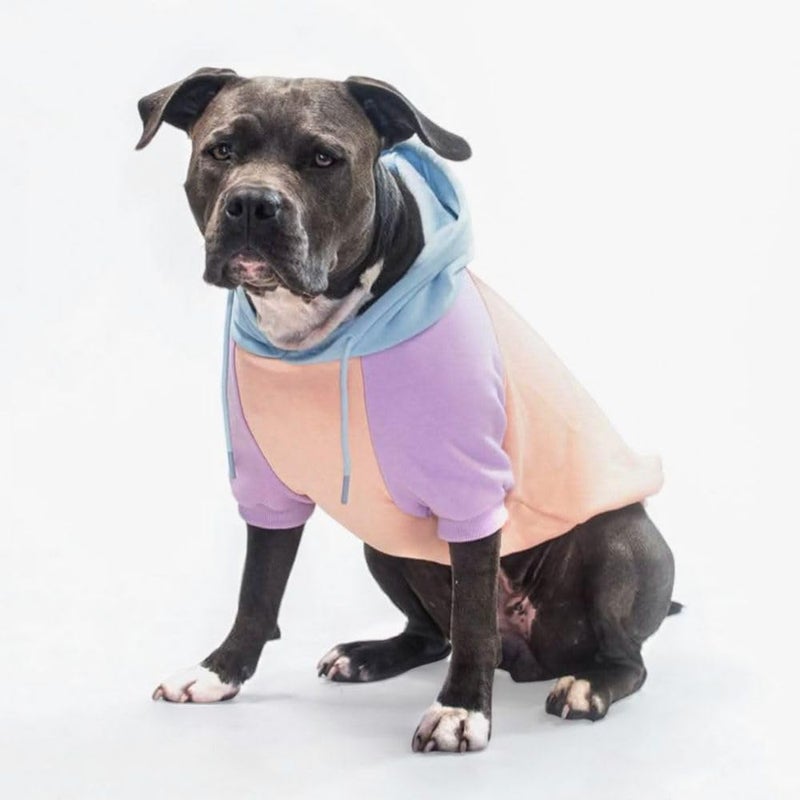 Spark Paws Dog Hoodie - Premium Quality, Butter Soft, Excellent Comfort and Fit, Soothing Fleece Interior, Suitable for All Breeds - Cotton Candy - 3XL - Image 1