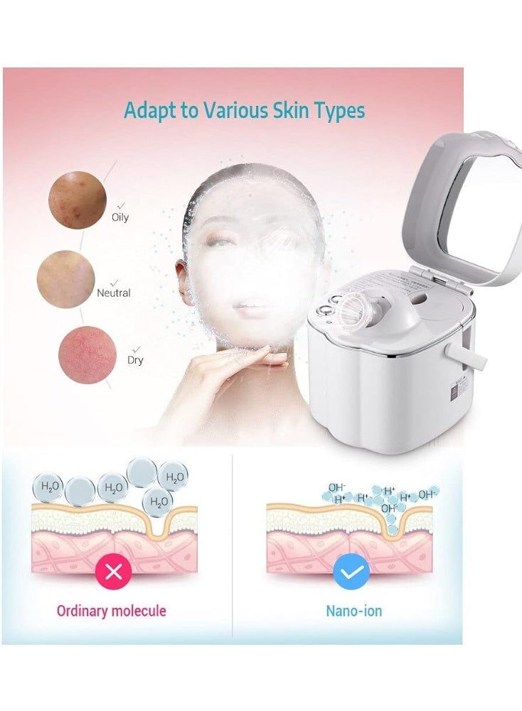 K.SKIN Hot Thermal Facial Sauna Spa Face Mist Warm facial Steamer with light Pores Cleanser Skin Renewal Sprayer Face Steam Massager - Image 2