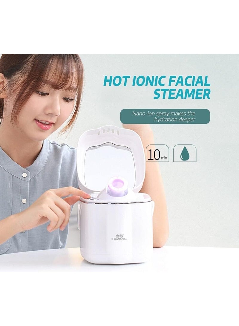 K.SKIN Hot Thermal Facial Sauna Spa Face Mist Warm facial Steamer with light Pores Cleanser Skin Renewal Sprayer Face Steam Massager - Image 4