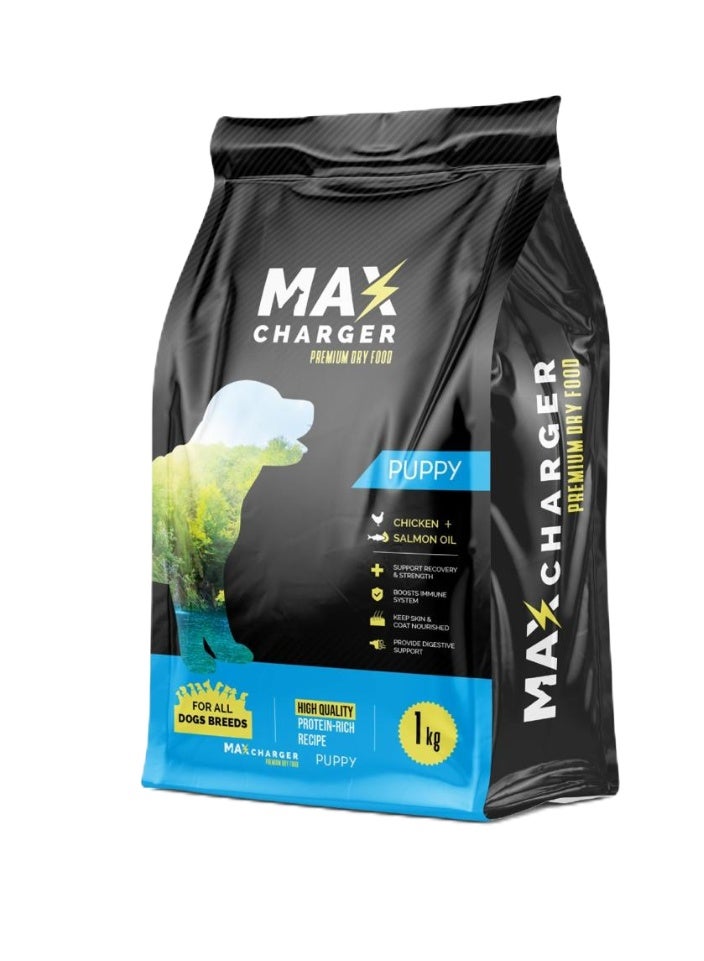 MAX CHARGER PUPPY DRY FOOD 1 KG