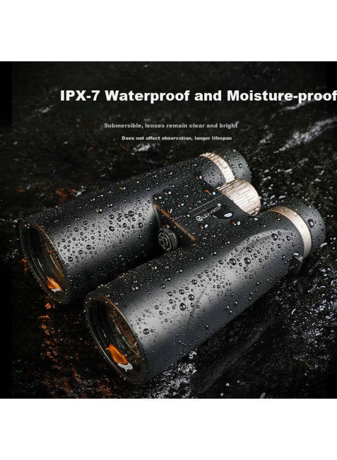 Leaysoo Leilong Hunter Shadow 12x50 High-power Hd Large Eyepiece Nitrogen-filled Waterproof Low-light Night Vision Professional Binoculars With Smartphone Adapter - Image 2