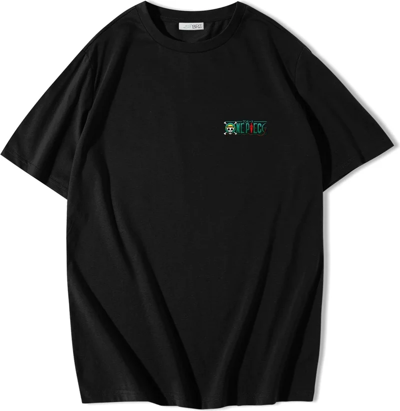 بي ار زد كولكشن Unisex Oversize Roronoa Zoro T-Shirt