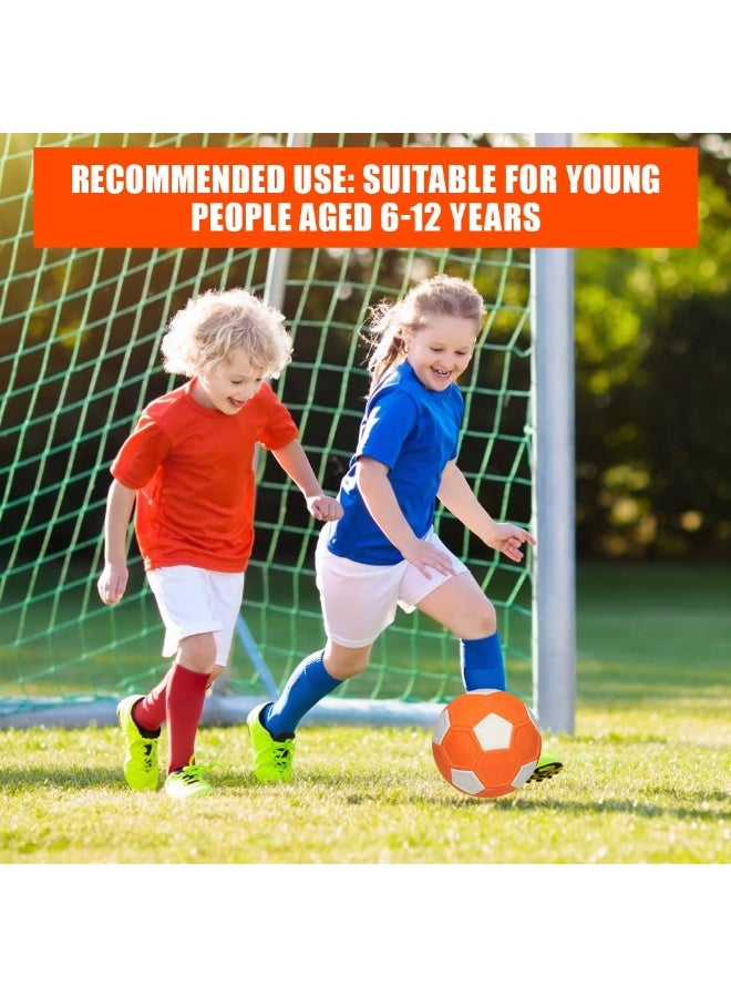 Curve Soccer Ball Size 4, Swerve Training Football for Boys & Girls, Designed for Indoor & Outdoor Skill Practice and Matches - Image 2