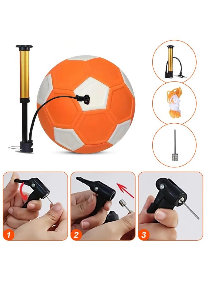 Curve Soccer Ball Size 4, Swerve Training Football for Boys & Girls, Designed for Indoor & Outdoor Skill Practice and Matches - Image 5