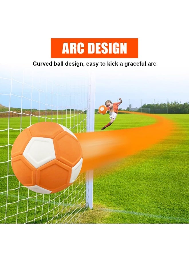 Curve Soccer Ball Size 4, Swerve Training Football for Boys & Girls, Designed for Indoor & Outdoor Skill Practice and Matches - Image 3