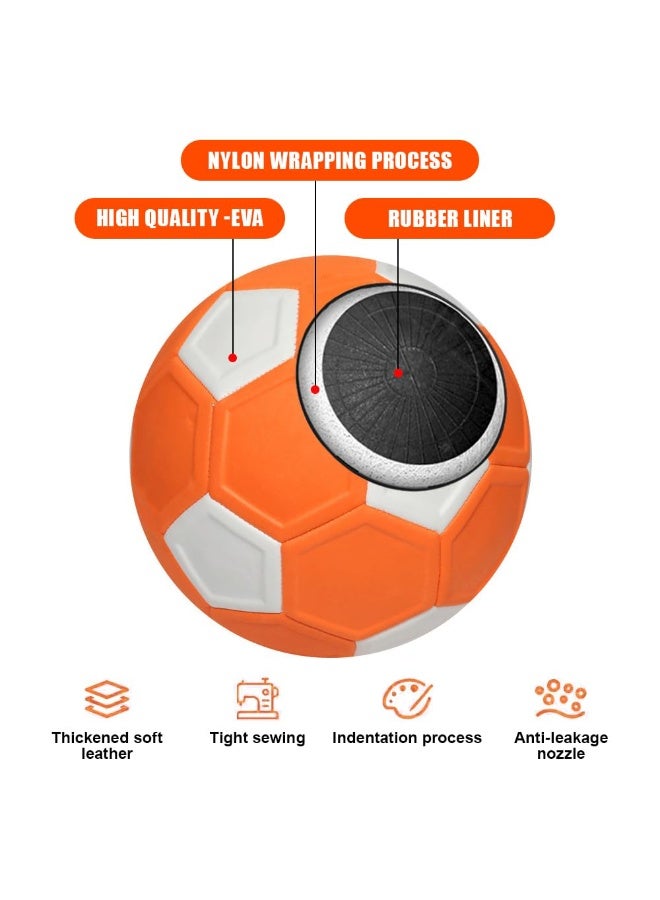 Curve Soccer Ball Size 4, Swerve Training Football for Boys & Girls, Designed for Indoor & Outdoor Skill Practice and Matches - Image 4