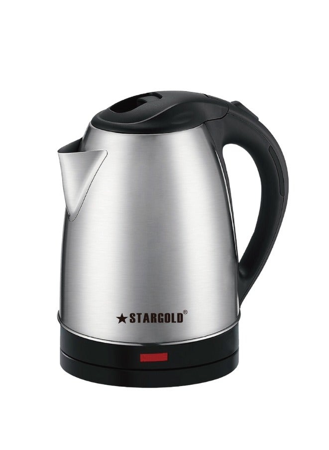 Stargold Electric Kettle, 1.5L Capacity, 1500W, Quick Boil, Stainless Steel Design Efficient And Durable For Everyday Use - Image 1