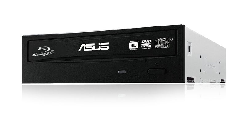 ASUS BW-16D1HT - محرك أقراص Blu-ray فائق السرعة 16X مع دعم M-DISC، أسود - Image 1