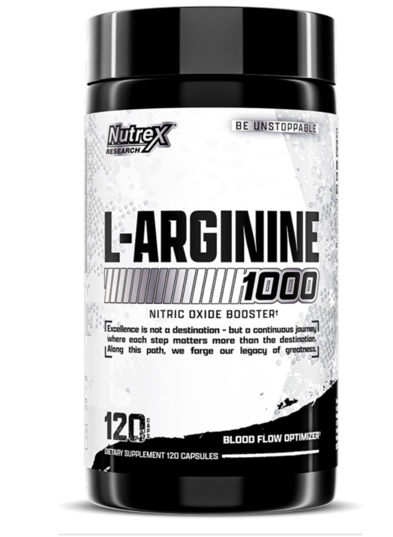 L ARGININE 1000 120 CAPS