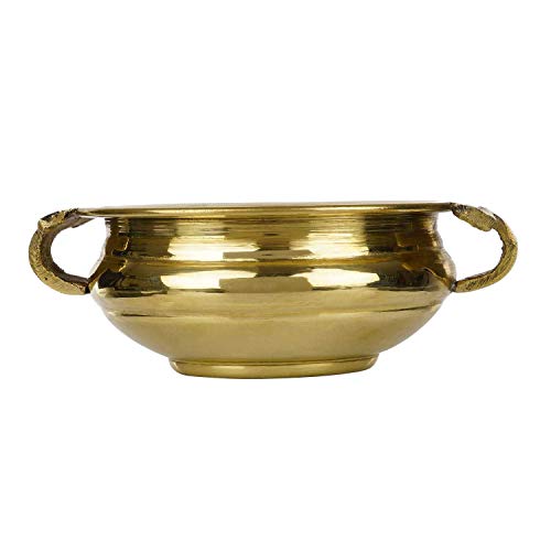 ROLIMOLI Urli Decorative Bowl Plain Large Size Traditional Floating Bowl for Home Decor and Pooja (12inch Diameter, 1196G) - Image 1