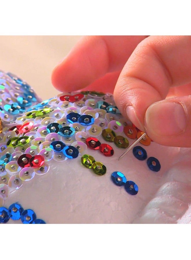 Sequin Art 3D Series Unicorn Figurine, Sparkling Arts and Crafts Kit; Creative Crafts for Adults and Kids - Image 5