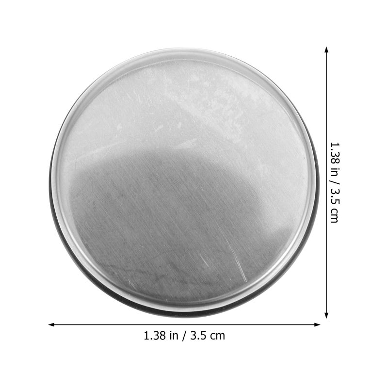2 Pcs Stainless Steel Sink Flip Drain Plug with Black Seal Ring for Bathroom Washbasin - Image 3