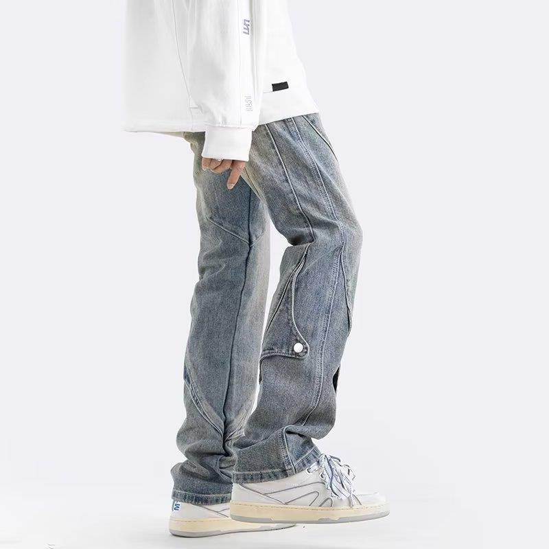 Unisex Casual Daily Denim Jeans - Image 2