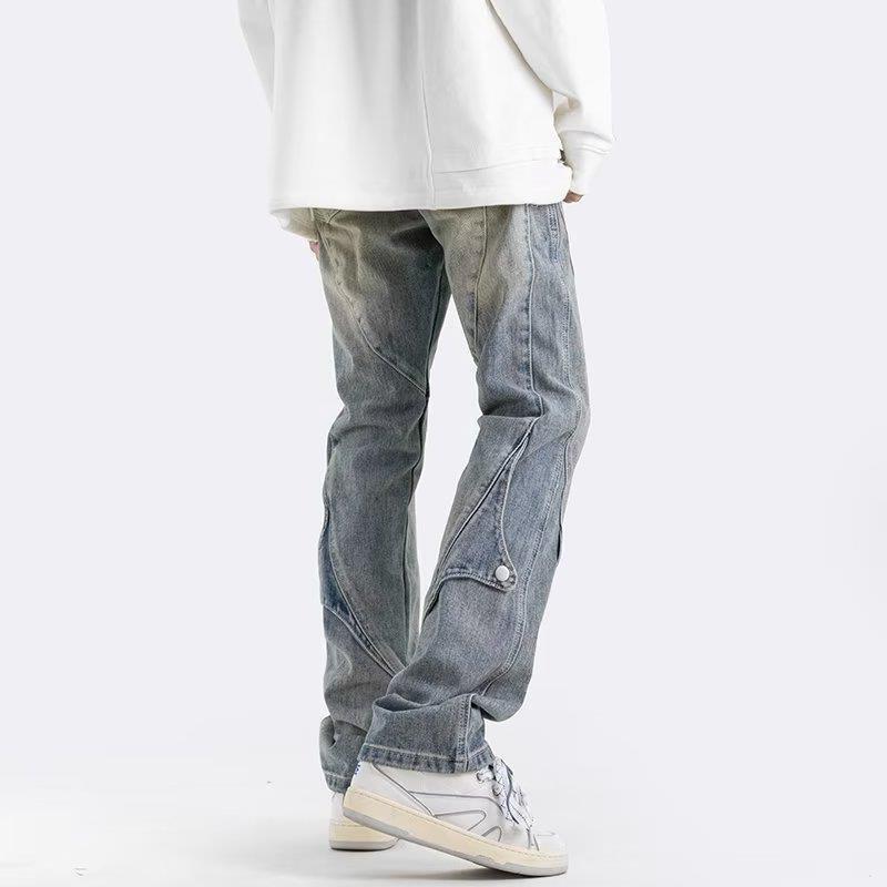 Unisex Casual Daily Denim Jeans - Image 3