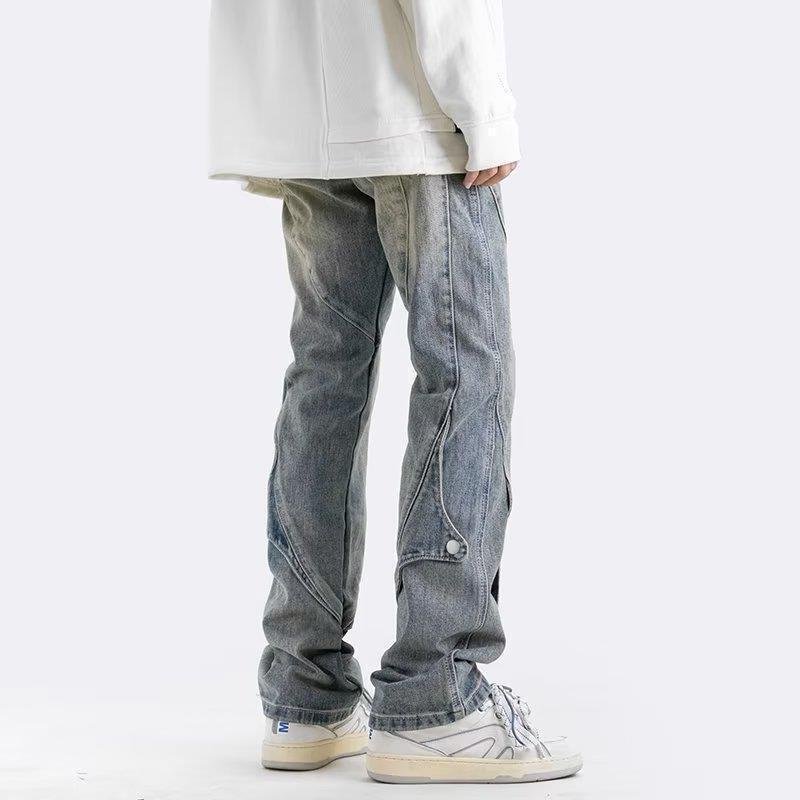 Unisex Casual Daily Denim Jeans - Image 4