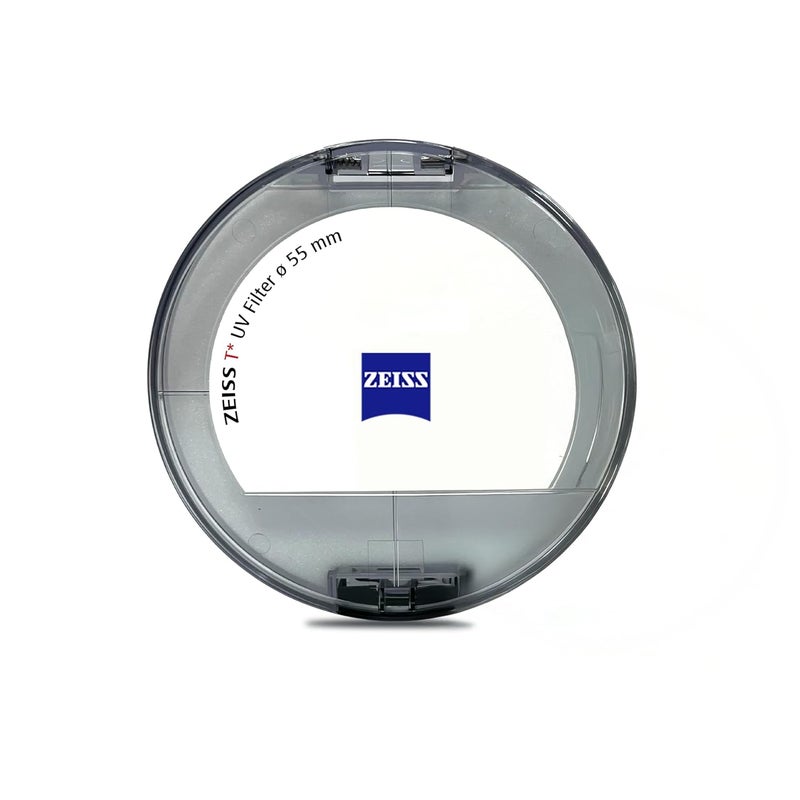 Zeiss Carl 55mm T* Ultraviolet Filter, Black, (000000-1933-984) - Image 1