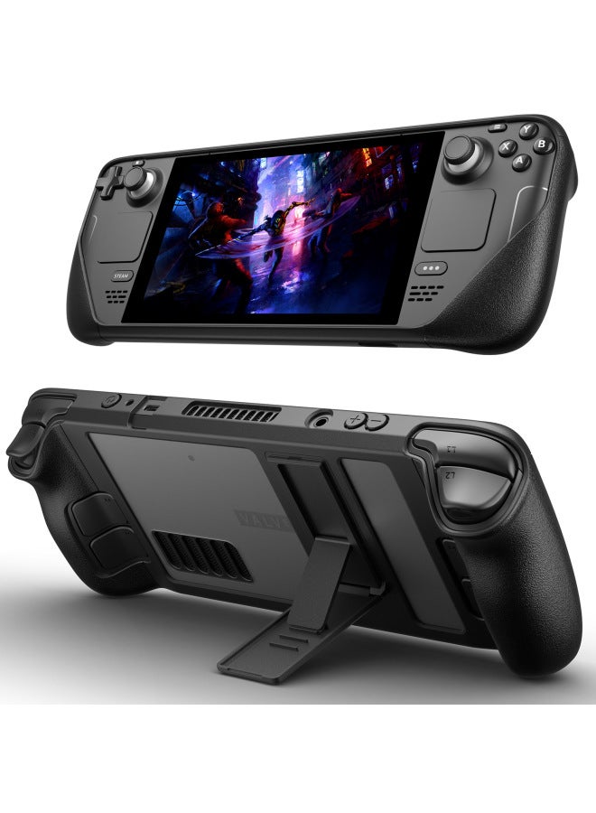 general JSAUX Steam Deck Protective Stand PC0105-Product Color:Black - Image 1