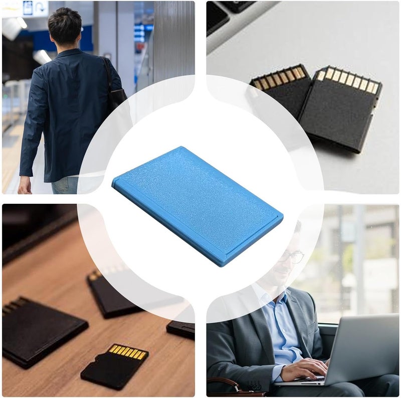 Computer Memory Card Cases - Portable Shockproof Storage - Memory Card Carrying Case | for Women Adults Travelers Tech Lovers Travel Airport Camping Cruise Vacation Business Trips - Image 4