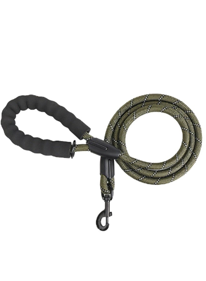 طوق كلاب متين بمقبض مبطن مريح وخيوط عاكسة للغاية - Image 1