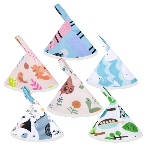 YSSPPOY 6 Pcs Peepeeteepe for Baby Boy Reusable Pee Peep Teepee Baby Boy with Hang Loop6 Patterns - Image 1