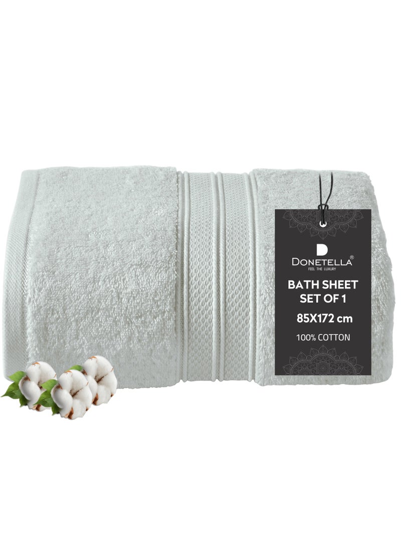 Premium 100 % Combed Cotton 1-Pcs Bath Sheet (85 X 172 CM) 600 GSM Large Towel, Highly Absorbent, Quick Dry,Best Towel for Bathroom, Spa And Hotel,Light Grey - pzsku/ZED4C763678D74BEEF92FZ/45/_/1735645778/de08baa0-c6f2-48a9-9ce1-f5769186daae