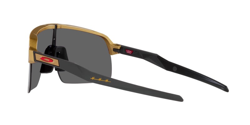 Oakley Mens OO9463 Sutro Lite Rectangular Sunglasses, Patrick Mahomes II Olympic Gold/Prizm Black, 39 mm - Image 5