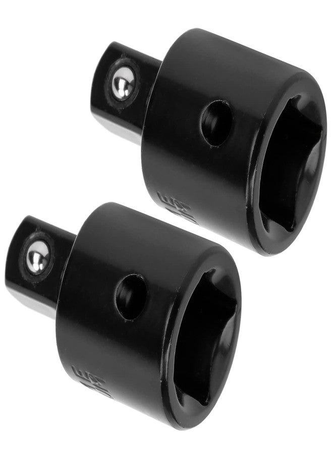 Hyuduo Socket Converter, 2Pcs Socket Ratchet Wrench Converter High Carbon Steel 1/2 to 3/8 Conversion Tool for Impact Driver, drive socket sets - Image 5