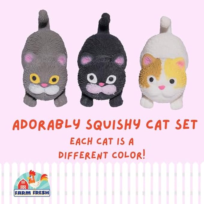 Toysmith Barnyard Cats - 3 Pack - Image 5