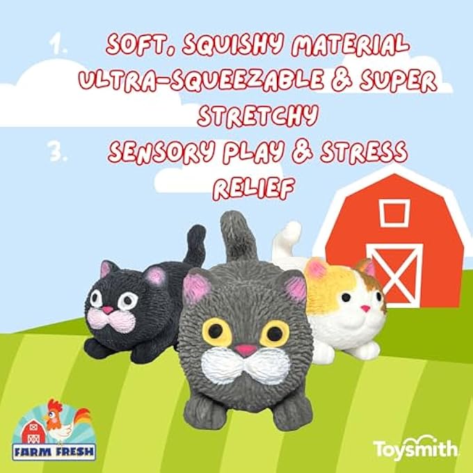 Toysmith Barnyard Cats - 3 Pack - Image 3
