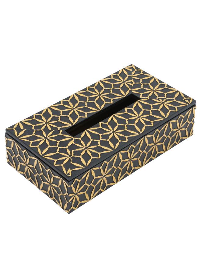 Alsaif Plastic Tissue Box Rectangle Black  - Image 1